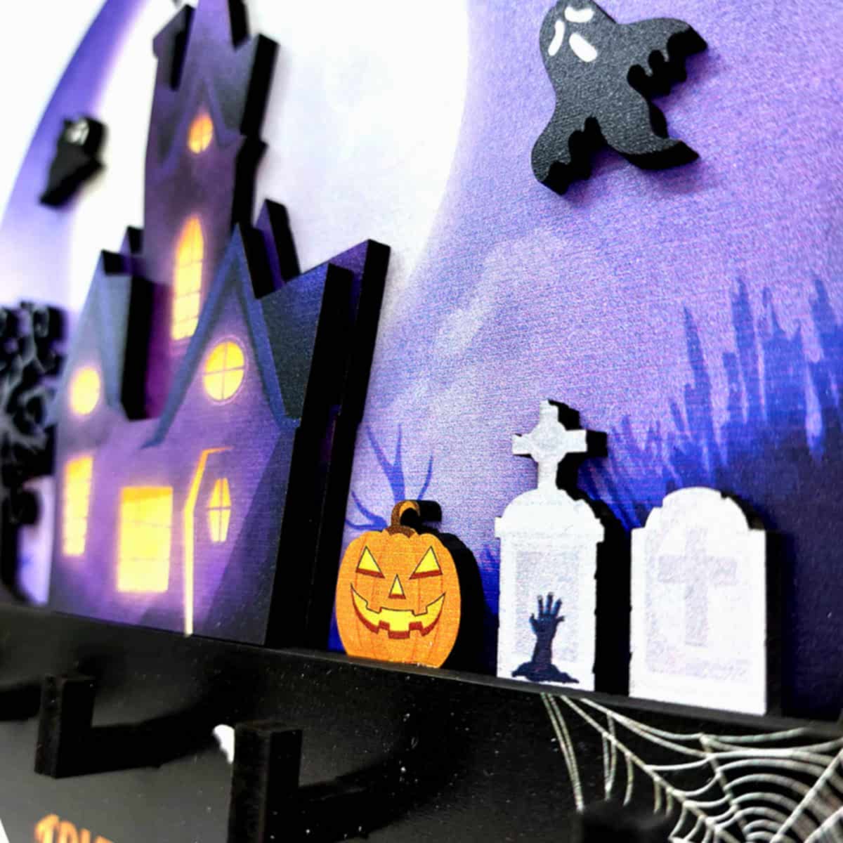 Halloween Cadılar Bayramı Temalı Duvar Dekor Askılık Anahtarlık