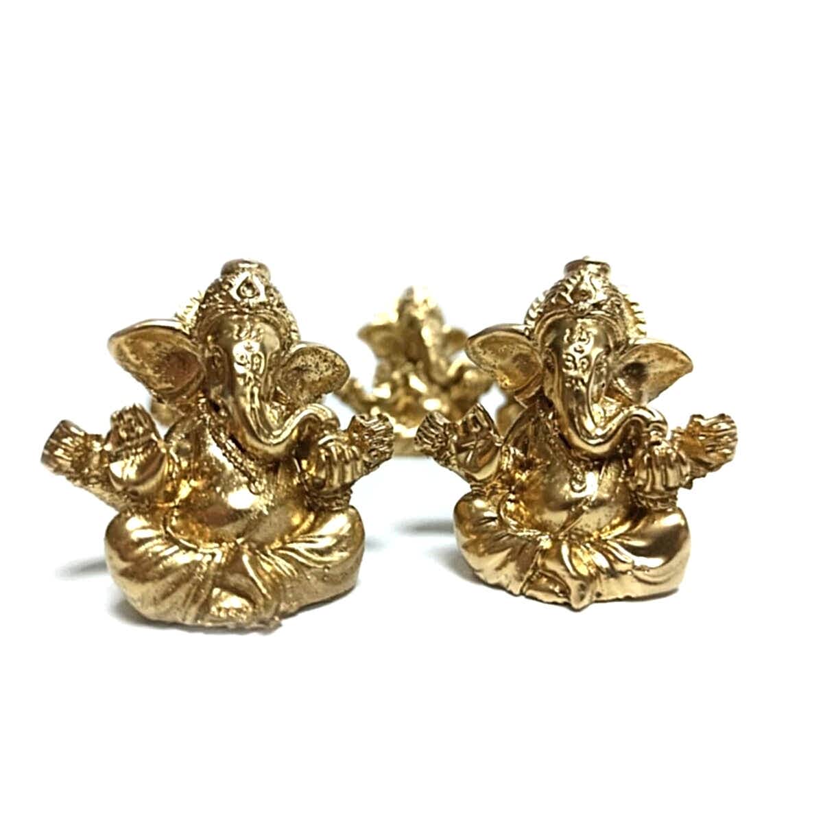 Minyatür 5 Cm Hint Ganesh Fil Buda Biblo Teraryum Süs