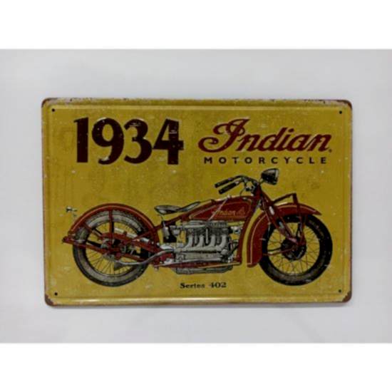 CajuArt Sarı Indian 1934 Motosiklet